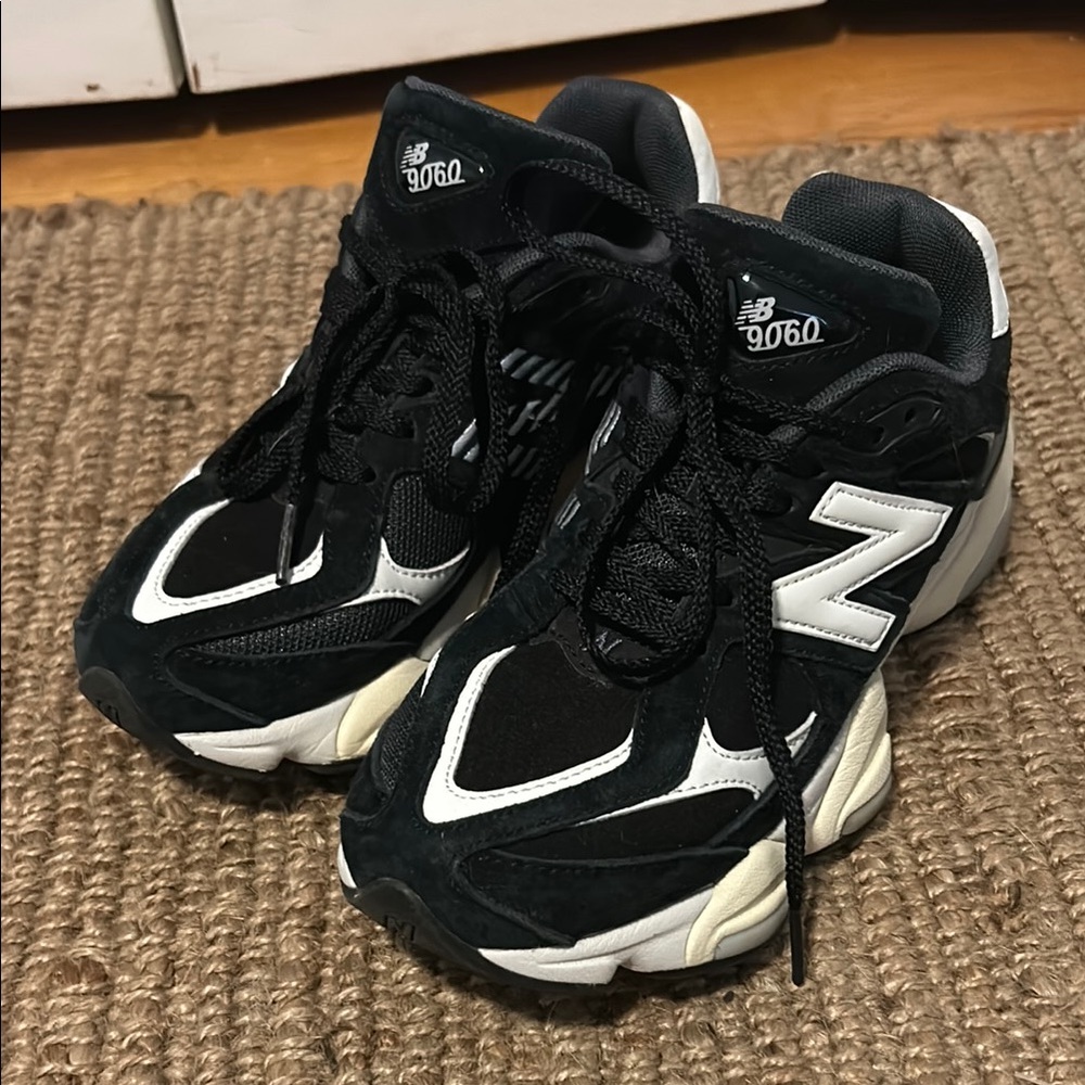 New Balance Black and White Sneakers